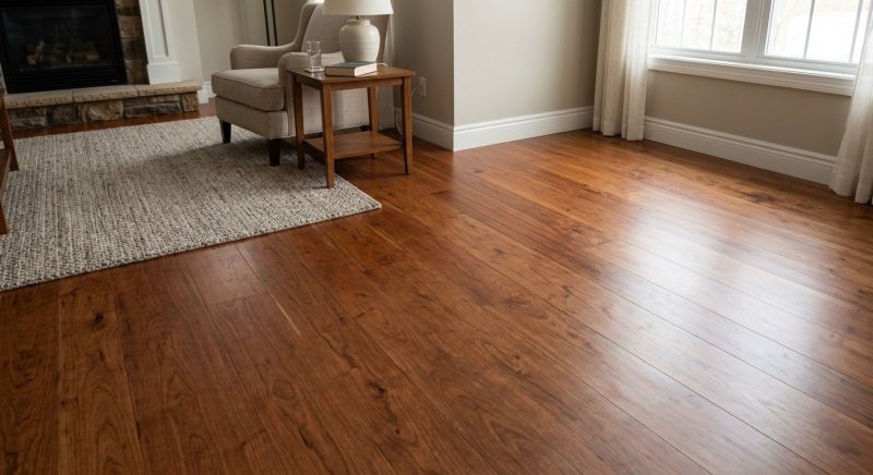 Cherry Floor Installation in Abingdon, MD