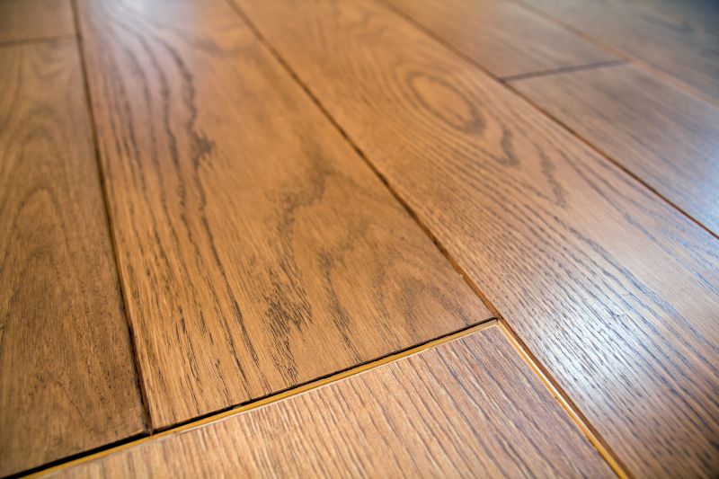 Dark Wood Floor Installation in Baltimore, MD