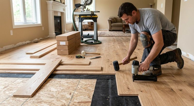 Hardwood Floor Installation in Carroll County, MD