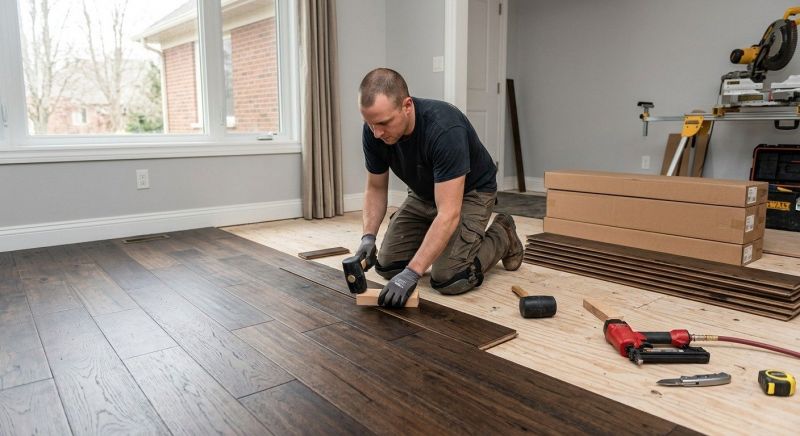 Hardwood Floor Installation in Howard County, MD