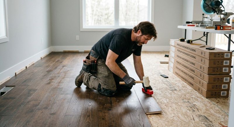 Hardwood Floor Installation in Severn, MD