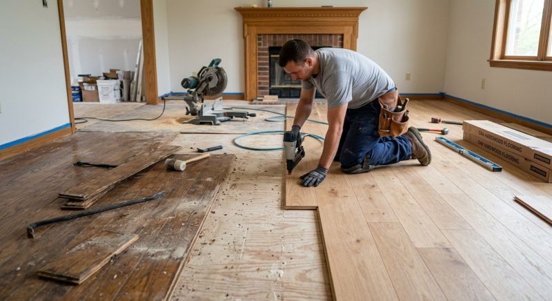 Hardwood Replacement in Joppa, MD