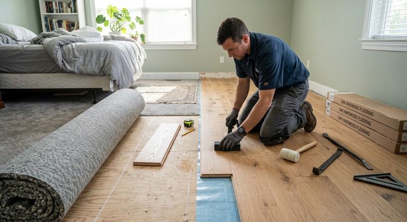 Hardwood Replacement in Laurel, MD