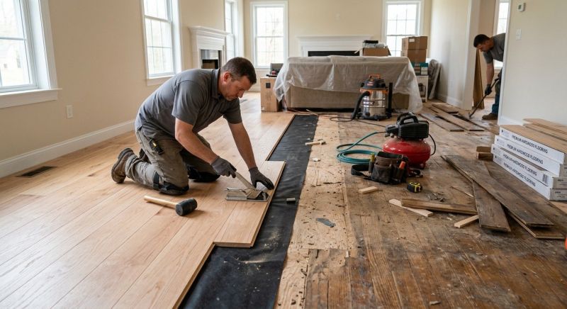 Hardwood Replacement in Lutherville Timonium, MD
