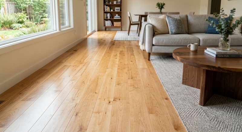 Maple Flooring Installation in Harford County, MD
