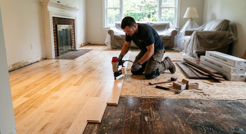 Maple Flooring Installation in Monkton, MD