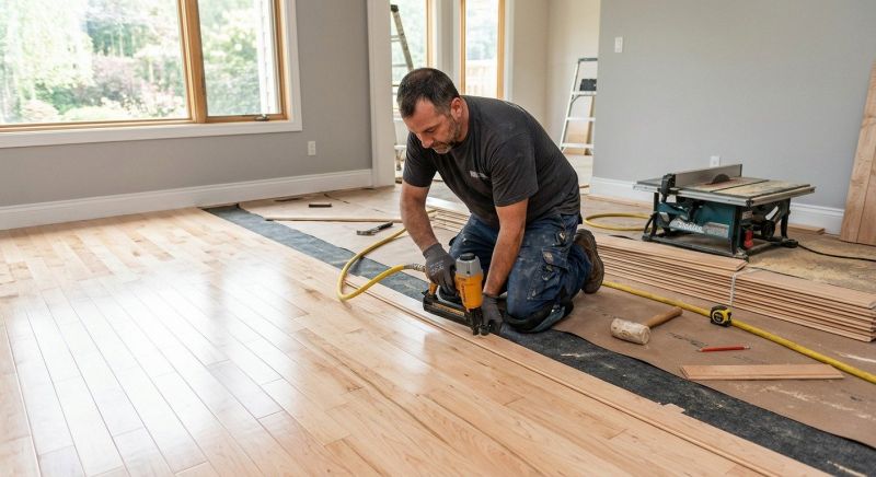 Maple Flooring Installation in Rosedale, MD