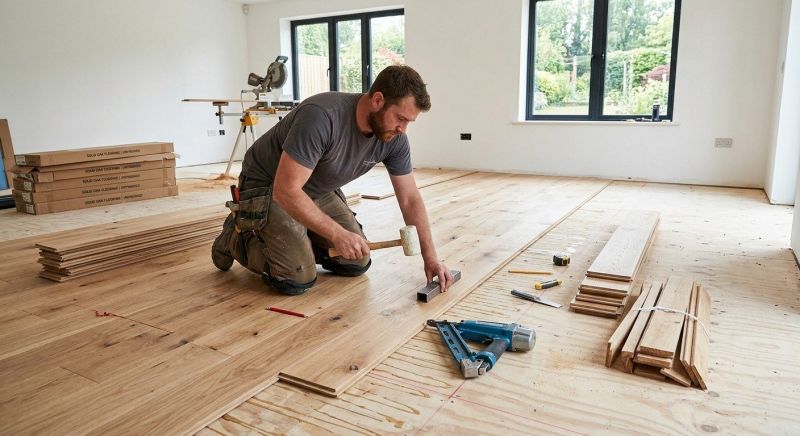Oak Floor Installation in Fallston, MD