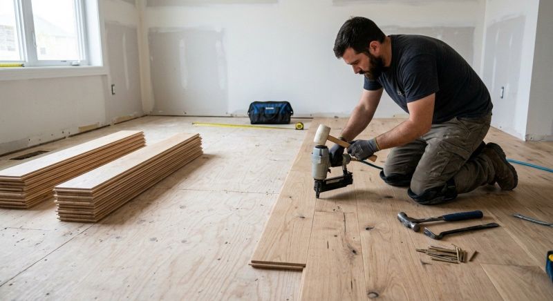 Oak Floor Installation in Halethorpe, MD