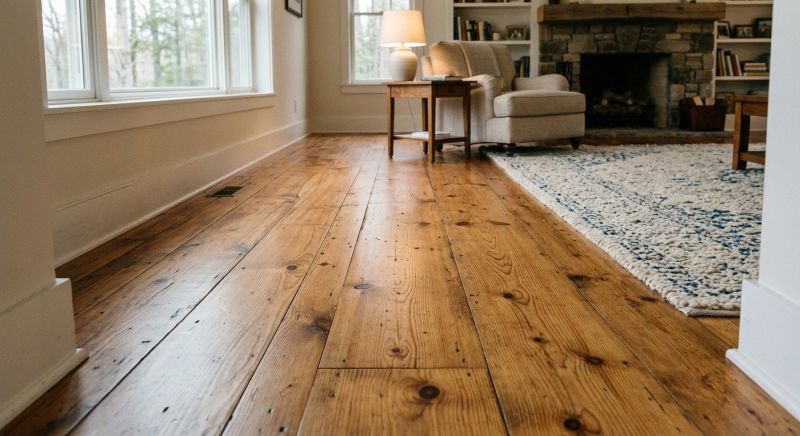Pine Floor Installation in Baltimore, MD