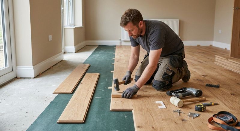 Plank Floor Installation in Baltimore, MD