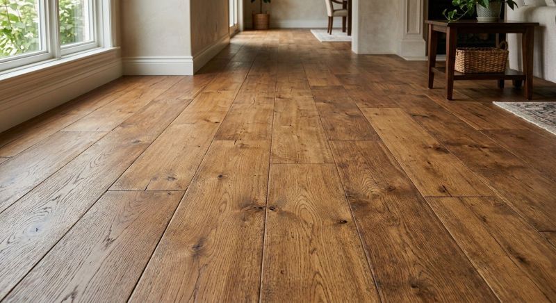 Wide Plank Floor Installation in Baltimore, MD
