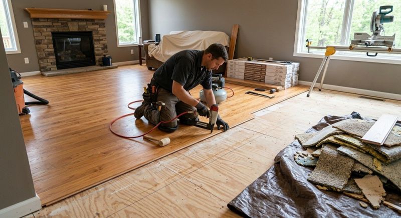 Wood Floor Replacement in Arnold, MD