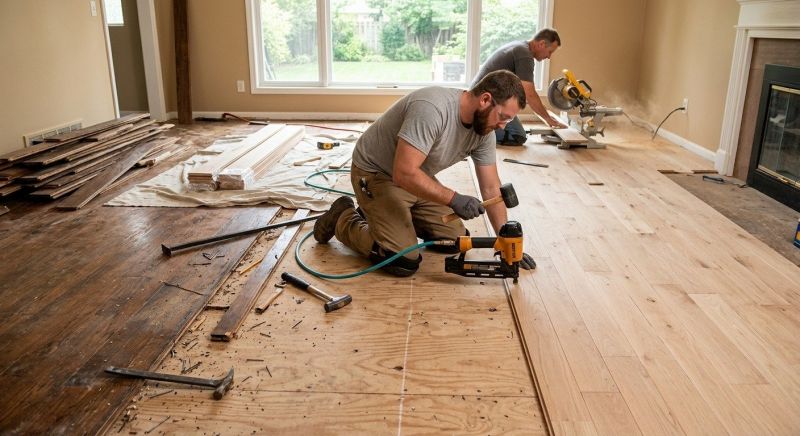 Wood Floor Replacement in Dundalk, MD