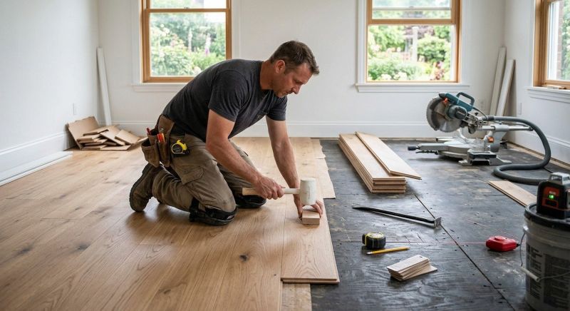 Wood Flooring Installation in Ashton, MD