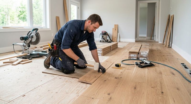 Wood Flooring Installation in Beltsville, MD