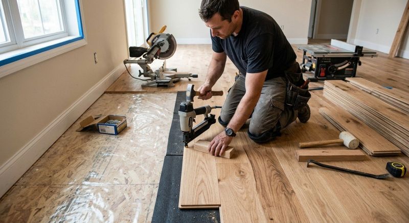 Wood Flooring Installation in Mount Airy, MD